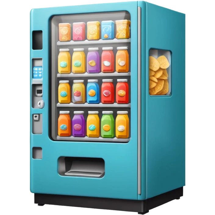 vending food machine emoji
