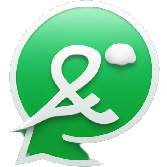 whatsapp logo emoji