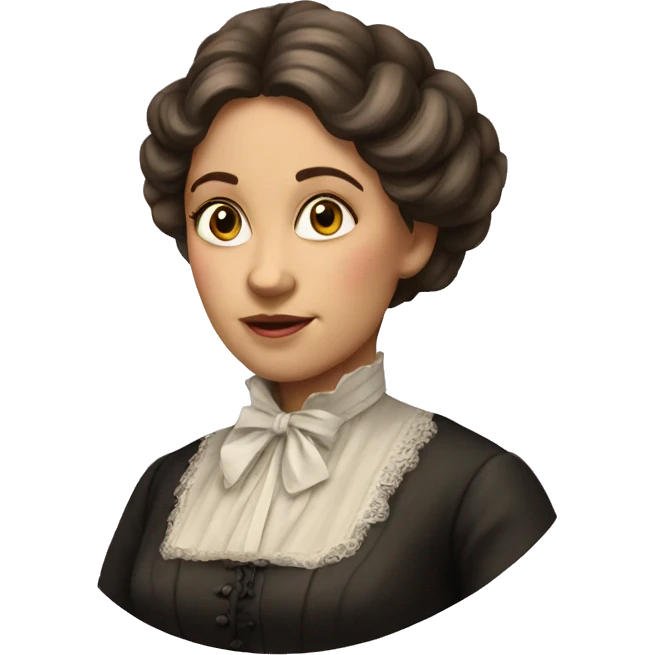 Victorian woman emoji