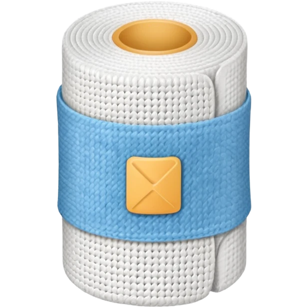 Bandage roll emoji