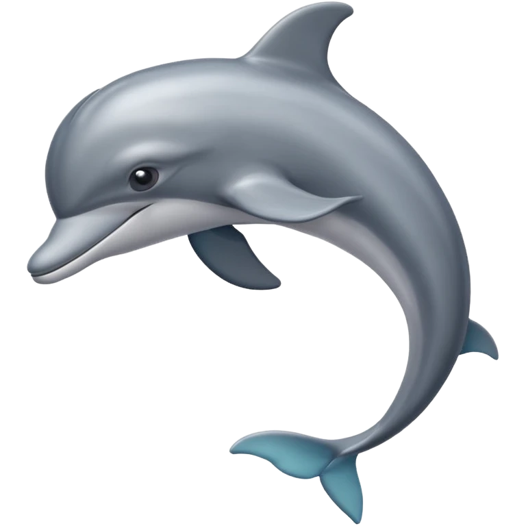 High resolution of dolphin emoji