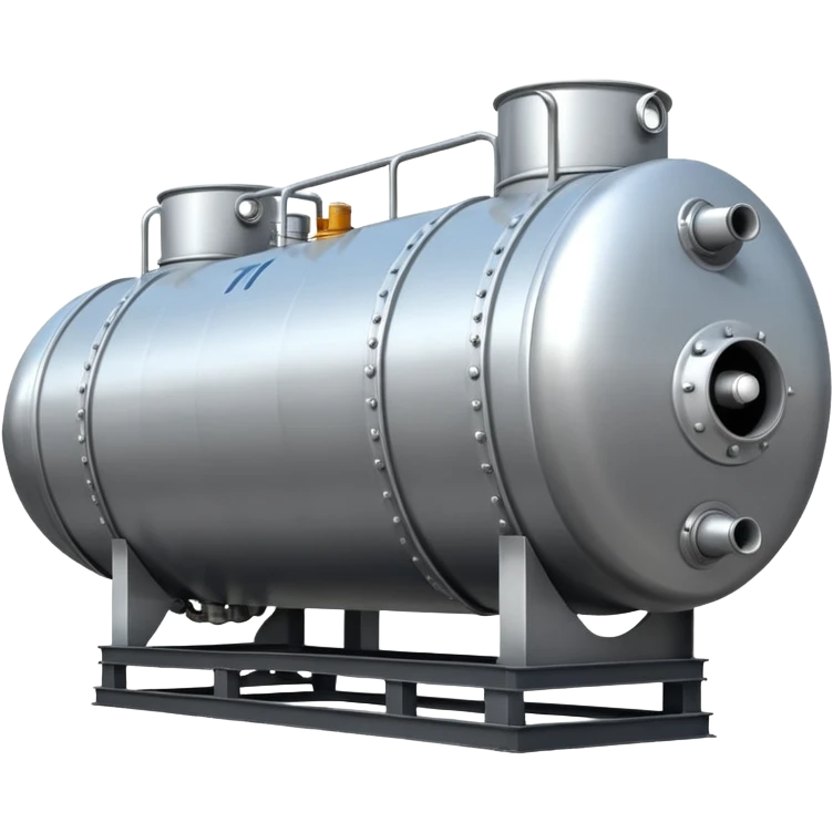 side view of a natural gas tanker emoji