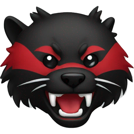 bearcat red and black emoji