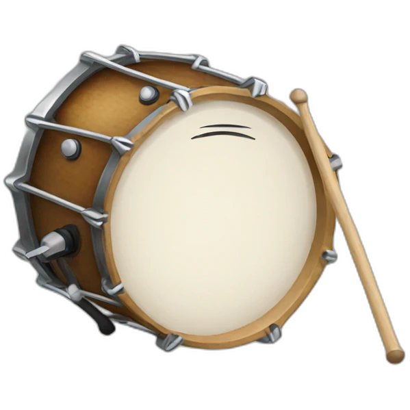 Drum emoji