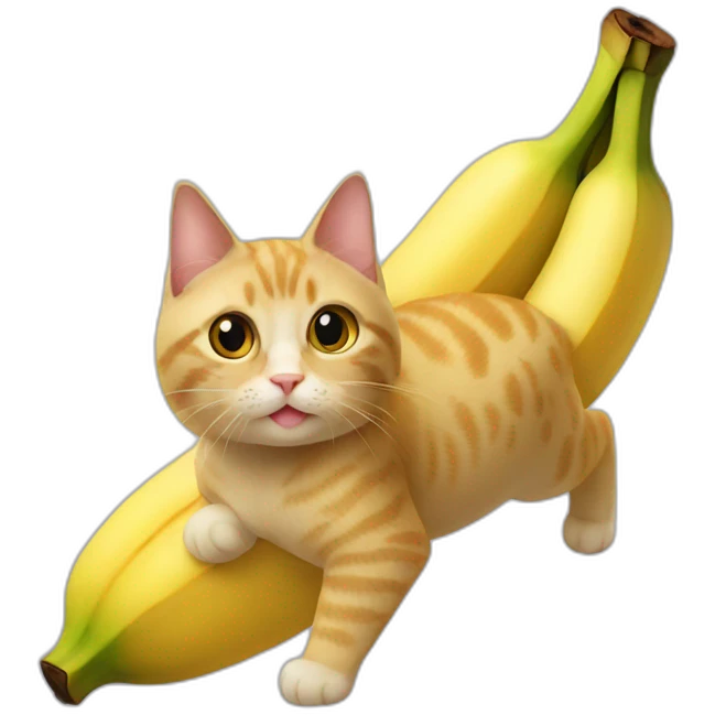 Banana cat emoji