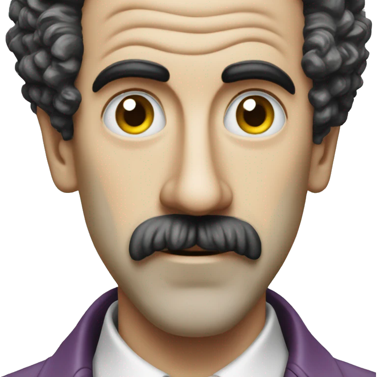 Movie character borat emoji