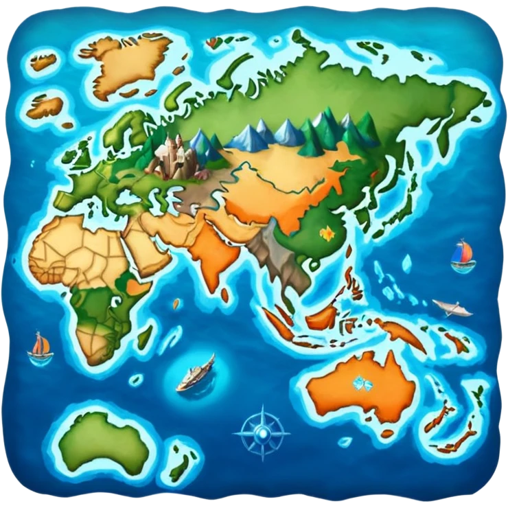 rpg world map emoji