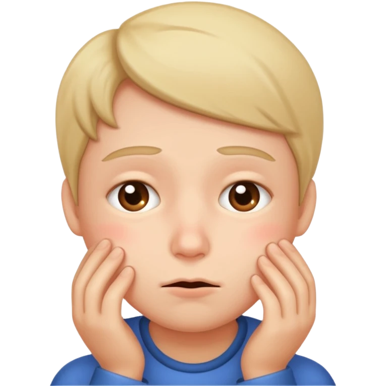 Embarrassed emoji