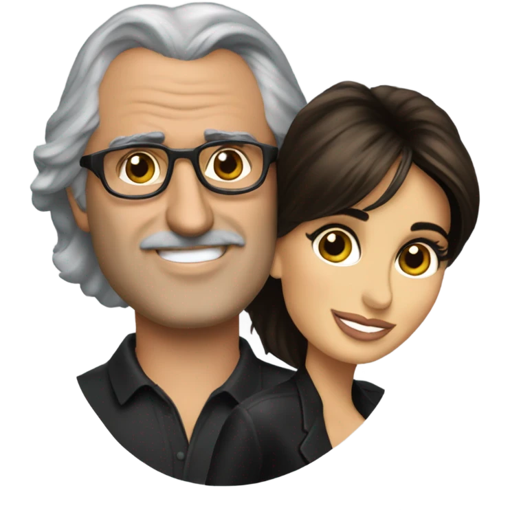 Penelope cruz with bob emoji