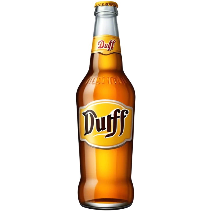 necesito una cerveza duff emoji