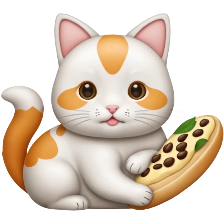 신사콧수염을 단 치즈고양이가 게임기를 들고있다 emoji