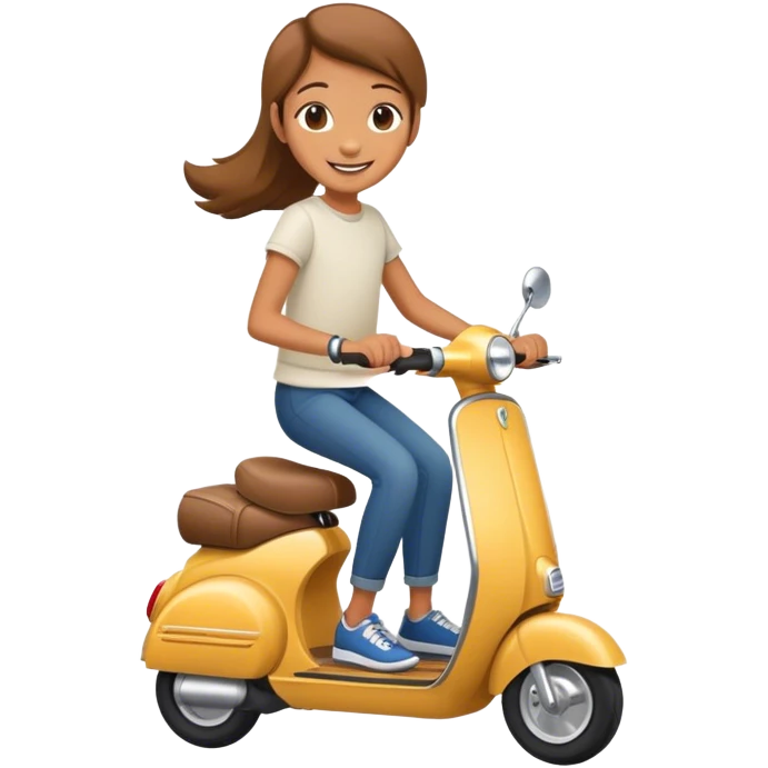 riding a scooter emoji