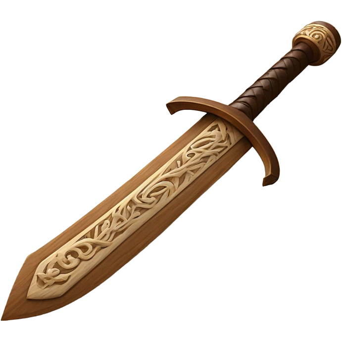 Magic Wood Sword emoji