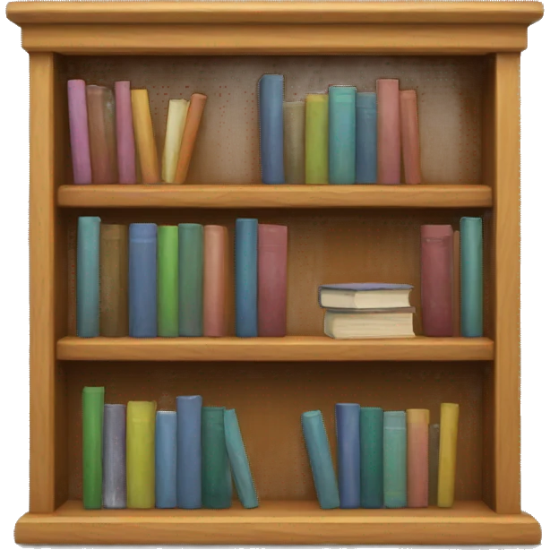 bookshelf emoji