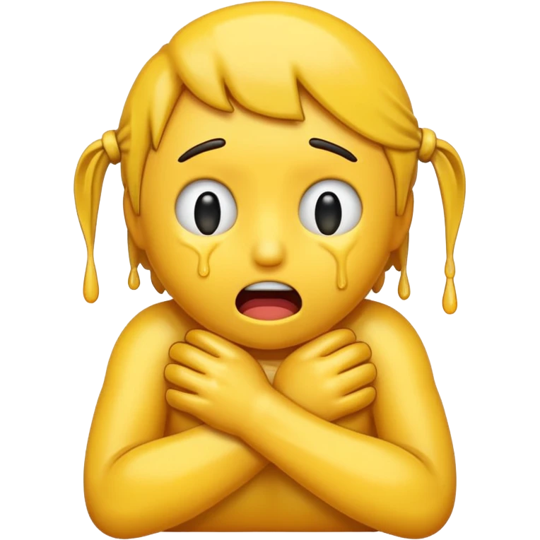 emoji strangling its self emoji