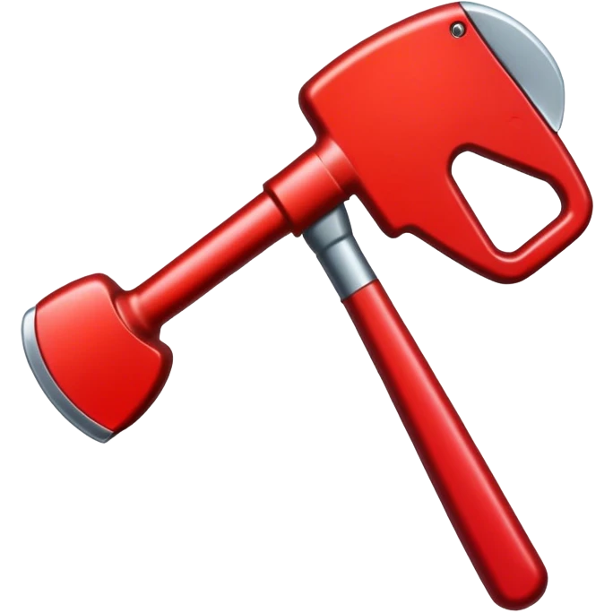 ferro de passar roupa vermelho emoji