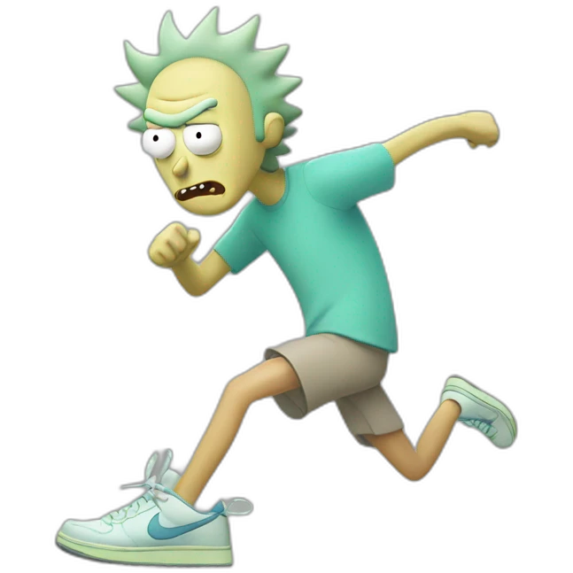 Nike Rick et morty emoji