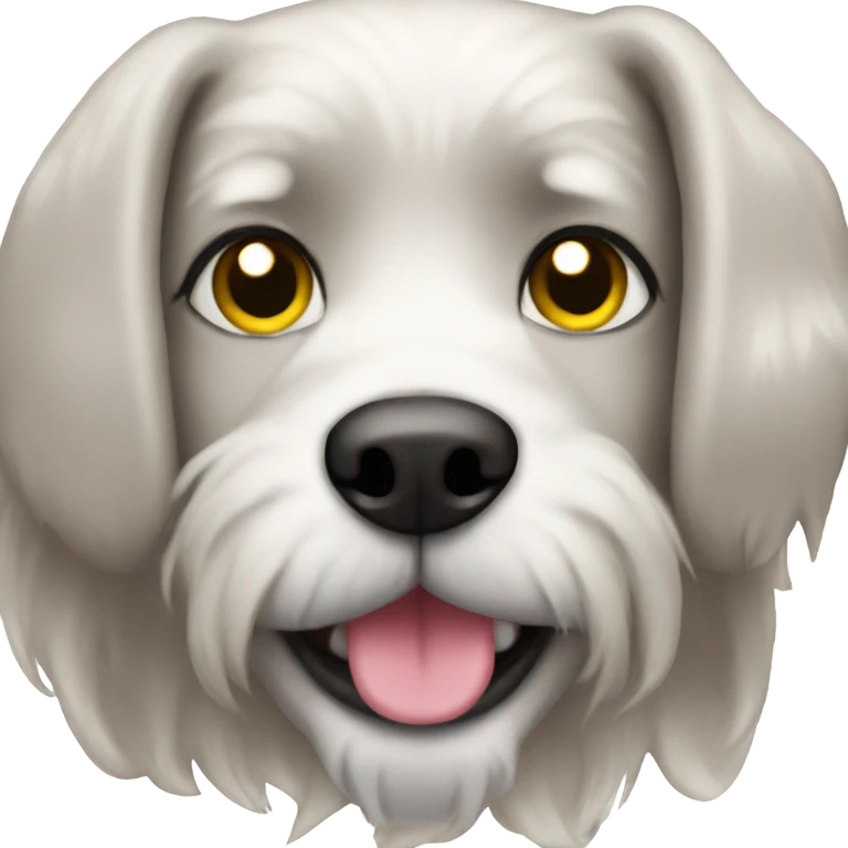sparkly dog emoji