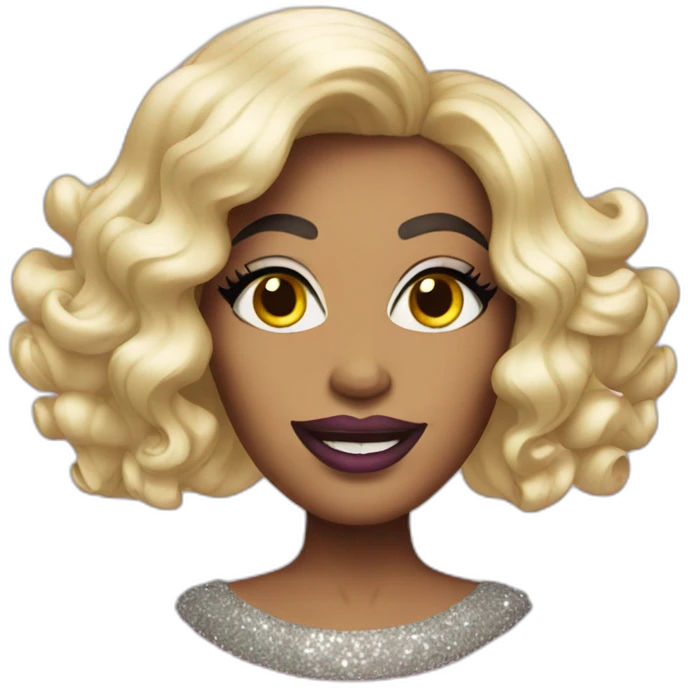 Drag queen emoji