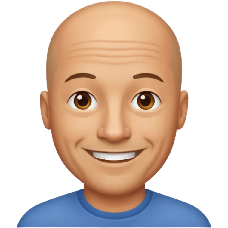 Bald dad emoji
