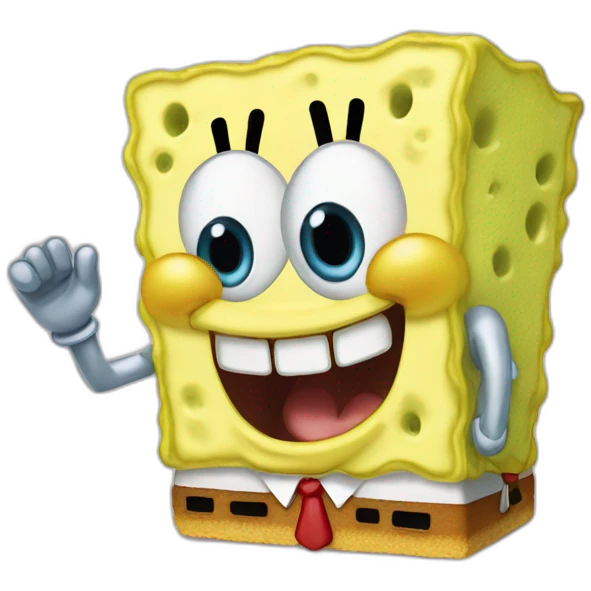 Mix Sponge bob and the star emoji