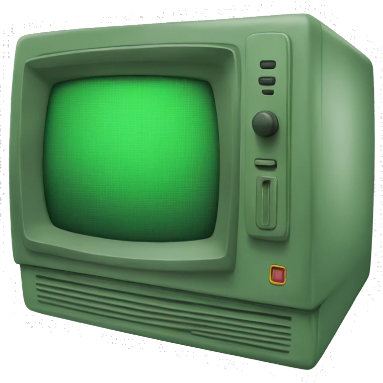 green Crt emoji