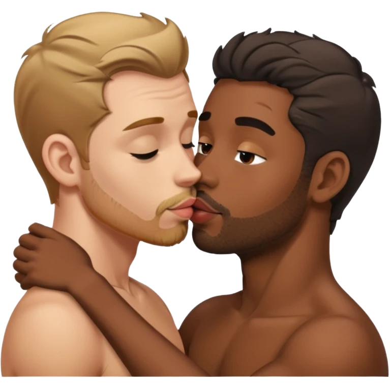 tan white man french fucking his black girlfriend doggystyle  emoji