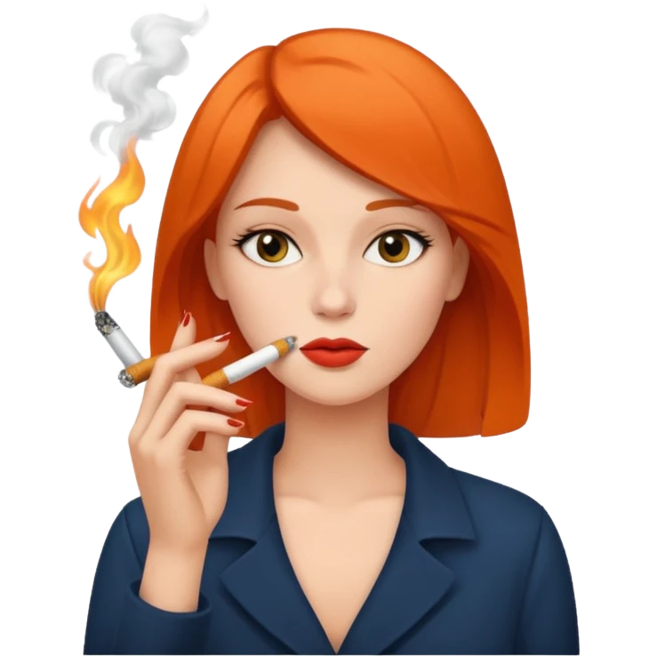 femme qui fume emoji