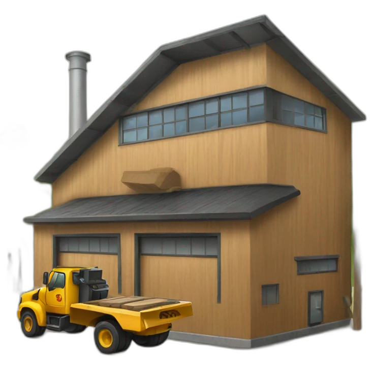 modern lumber factory emoji