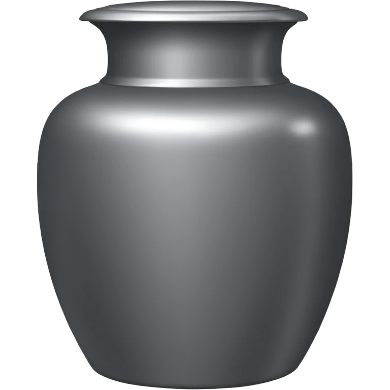 grey metalici urn emoji