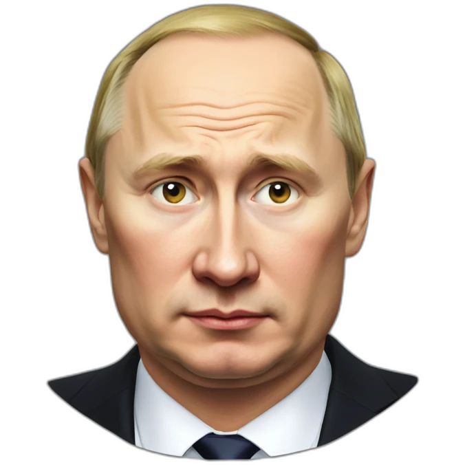 super fat putin portrait emoji