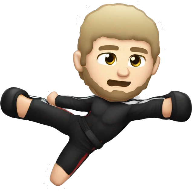 khabib nurmagomedov avec la ceinture ufc emoji