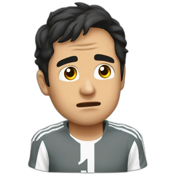 Sergio Pérez crying emoji
