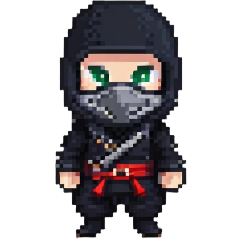 masked ninja emoji