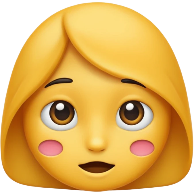 Shy emoji