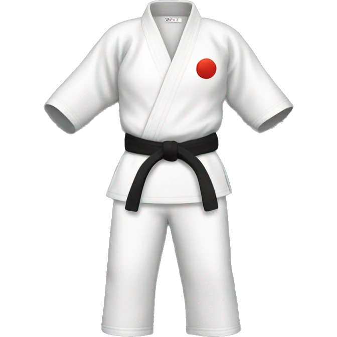 Karate wear emoji