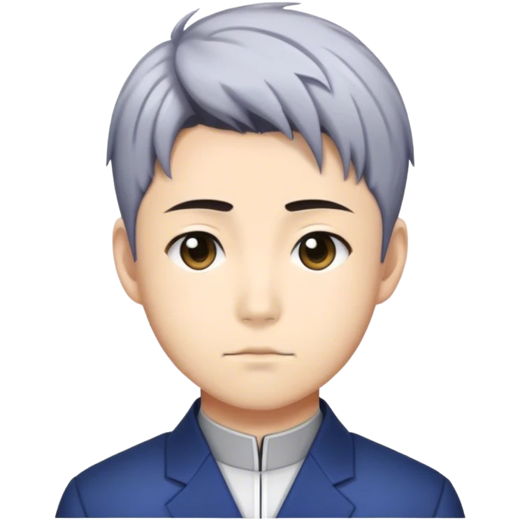 Isagi yoichi with a low taper fade emoji