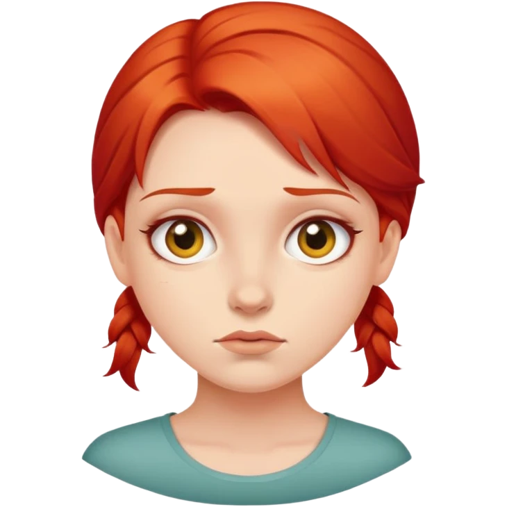 Jealous girl emoji