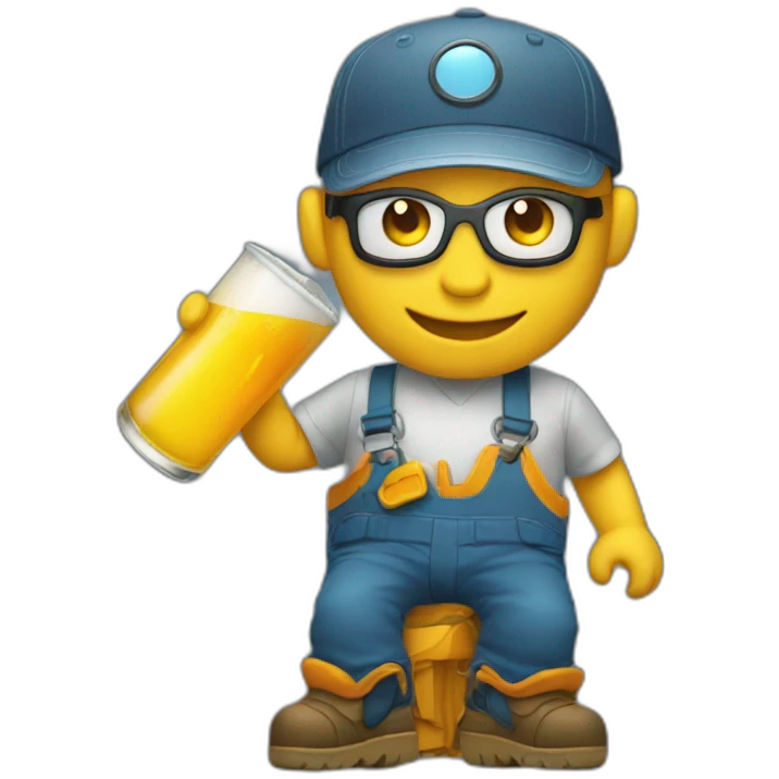mechanic partying  emoji
