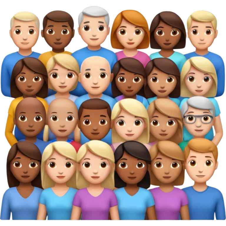 3d group  emoji