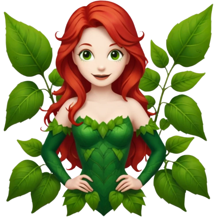 poison ivy standing emoji