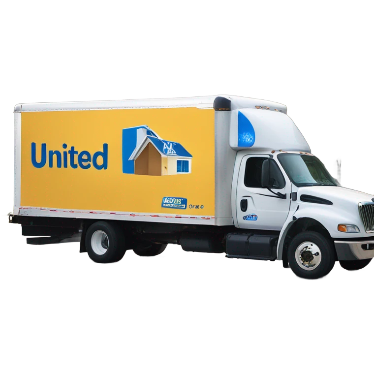 Moving truck united van lines emoji