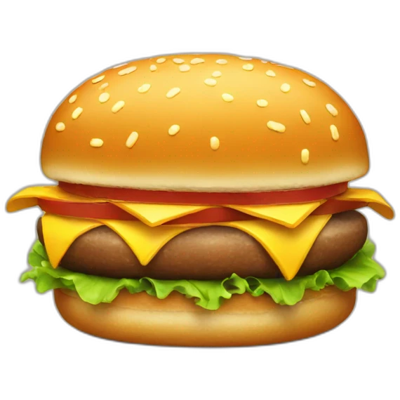 Hamburger emoji