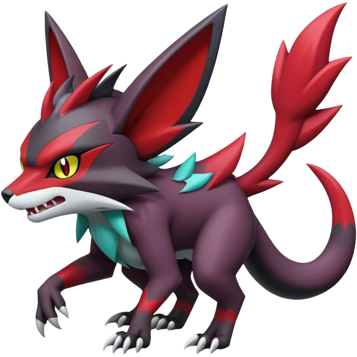 Noivern-Torracat-Zoroark full body emoji