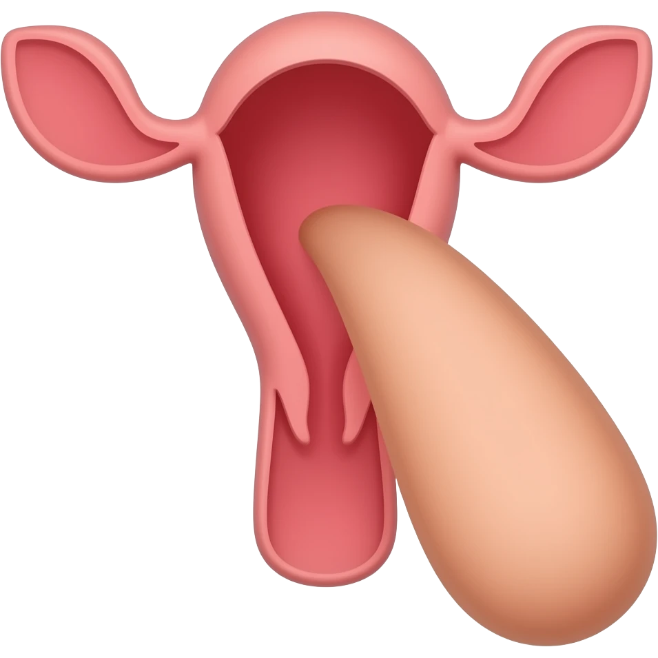 Penis going into the vagina of this picture emoji