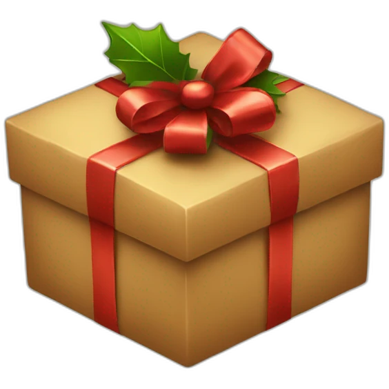 christmas gift emoji