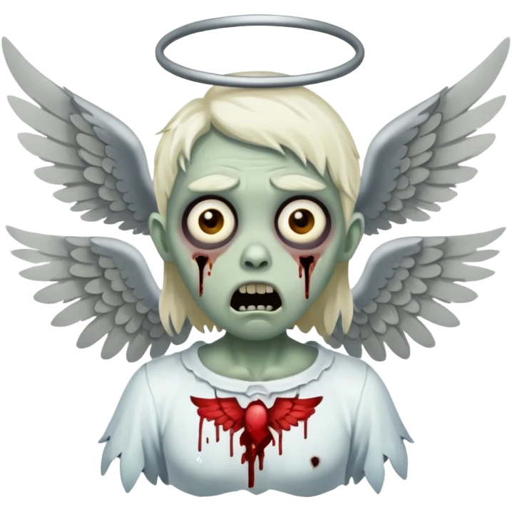 suprised zombieangle emoji
