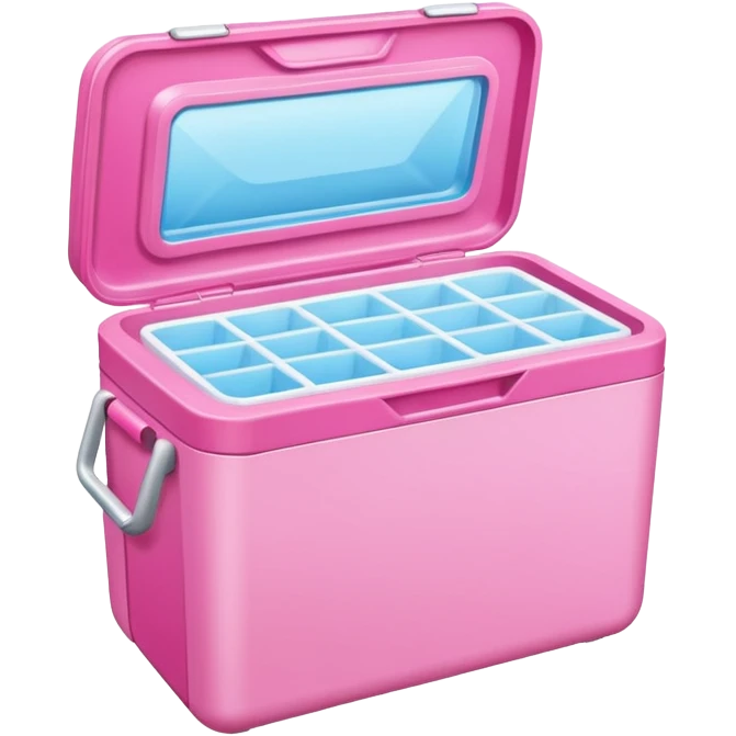 pink cooler emoji