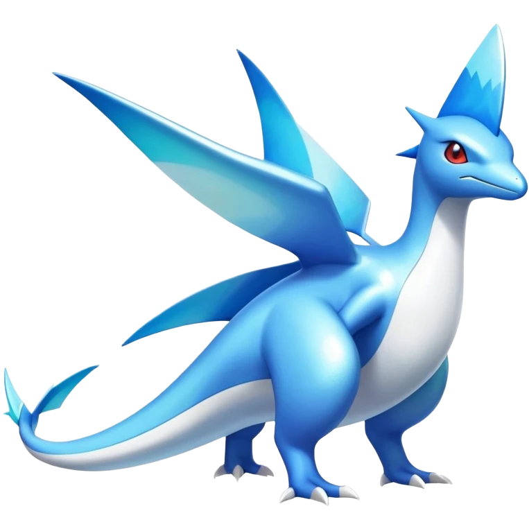 Shiny Latias-Salamence-Latios-Fakémon-hybrid-creature (full body)  emoji