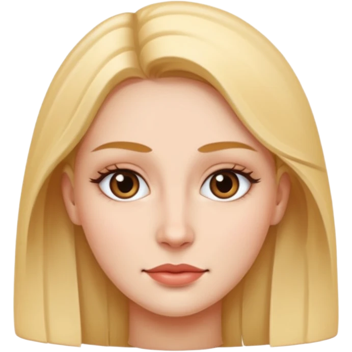 A women face which I can use for video  emoji